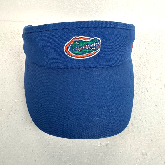 Florida Gators Nike Visor Cap Hat Adult One Size Blue Adjustable Dri-Fit - Picture 1 of 6